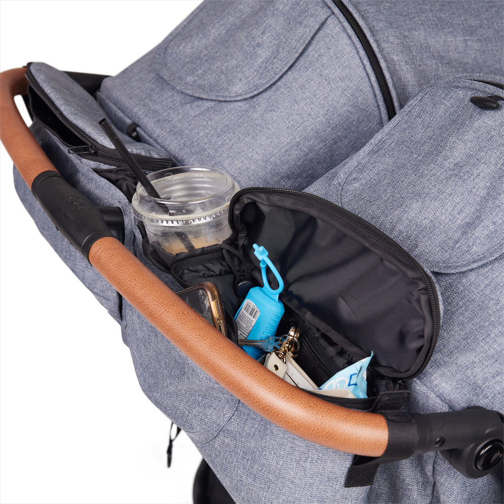 Strollair double hot sale stroller organizer