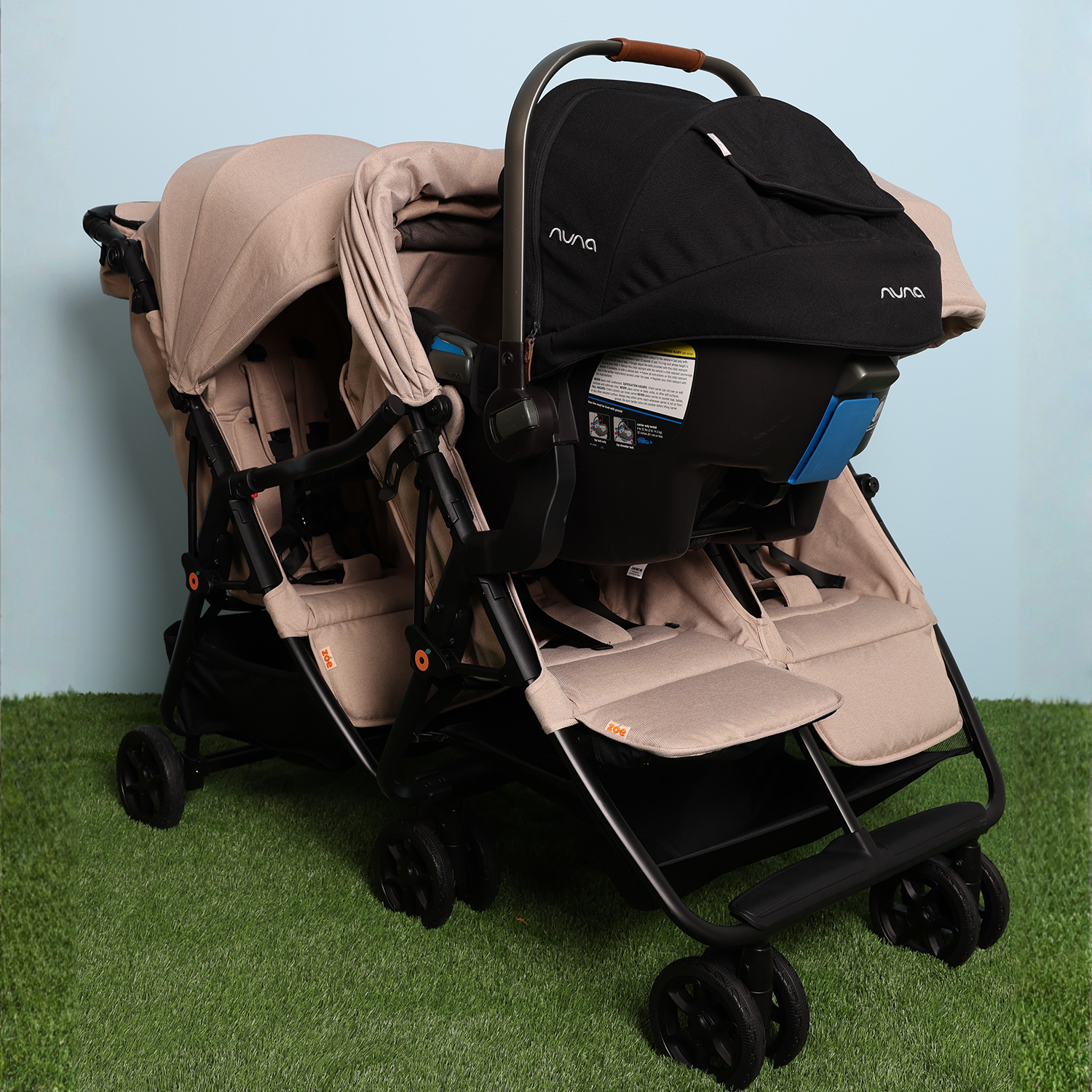 Twinv³/Triov³/Tribev³ Nuna Car Seat Adapter