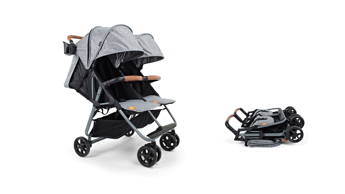 Zoe Twin Lightweight Double Stroller