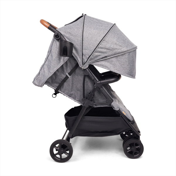 Zoe Twin: Lightweight Double Stroller Luxe Grey